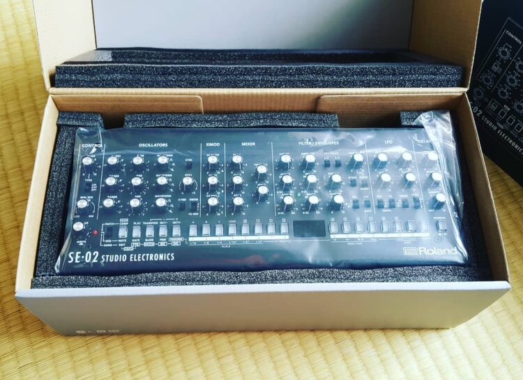 Arrival! Something I have been waiting for! #roland #studioelectronics #se02